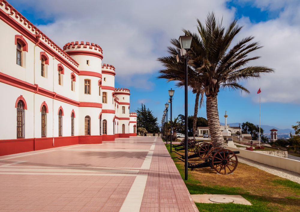 Military,Building,In,The,Santa,Lucia,Park,,La,Serena,,Coquimbo
