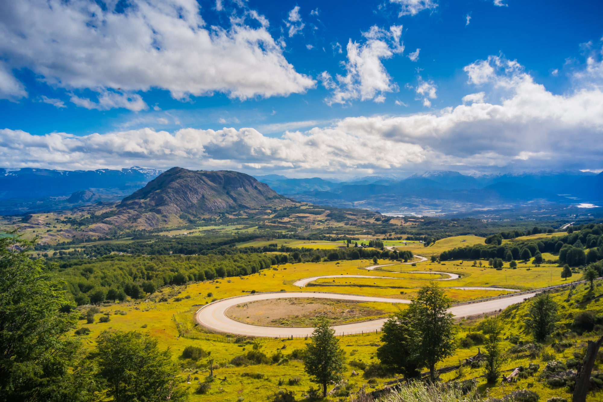 Costa, Viñedos y Patagonia