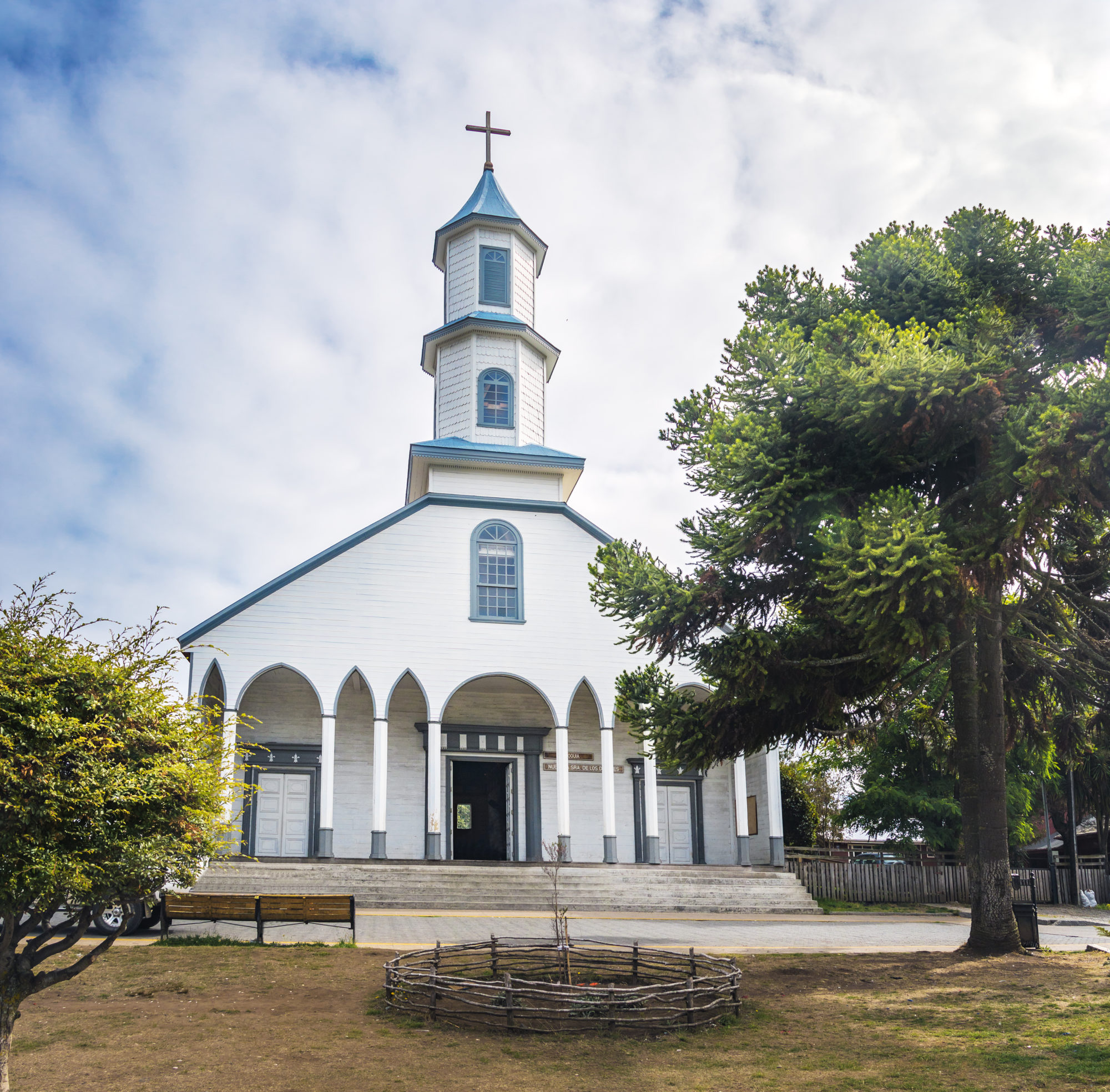 Dalcahue,Church,-,Chiloe,Island,,Chile