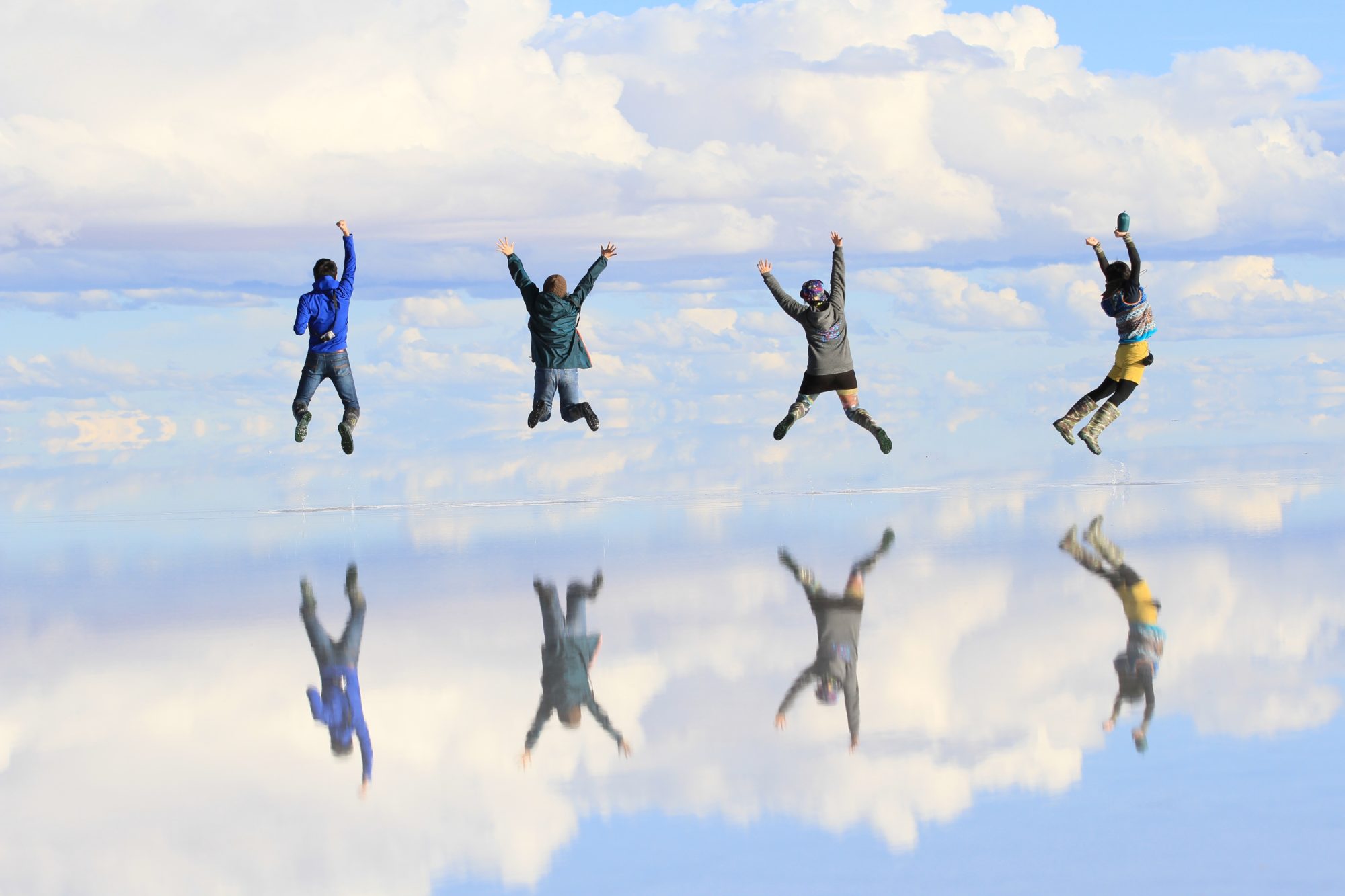 High,Jump,At,Uyuni,Salt,Lake,In,Bolivia